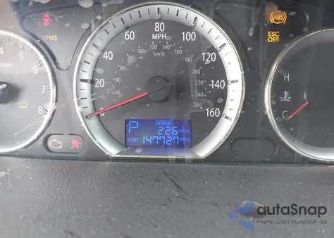 2009 Hyundai Sonata Limited from USA, damaged, VIN 5NPEU46C89H501365